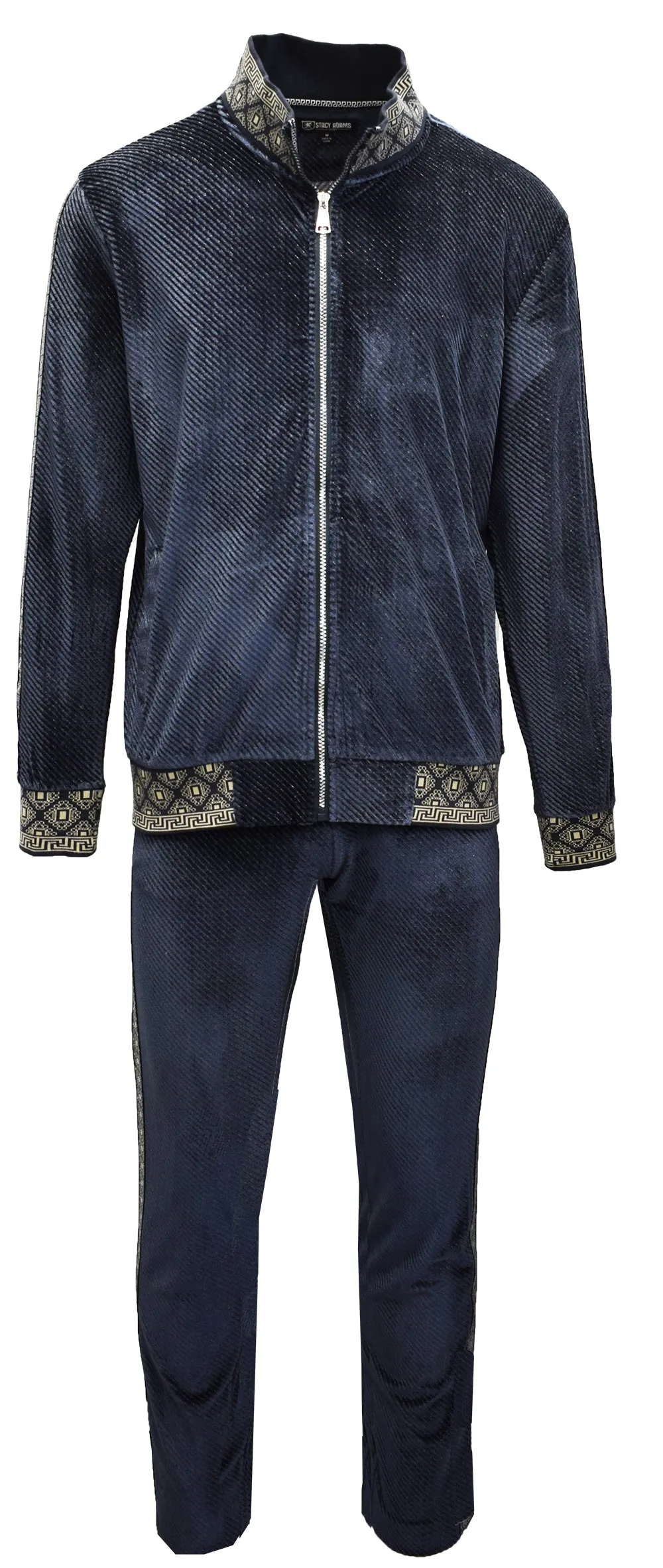 2pc Velour Warmup Set | Stacy Adams