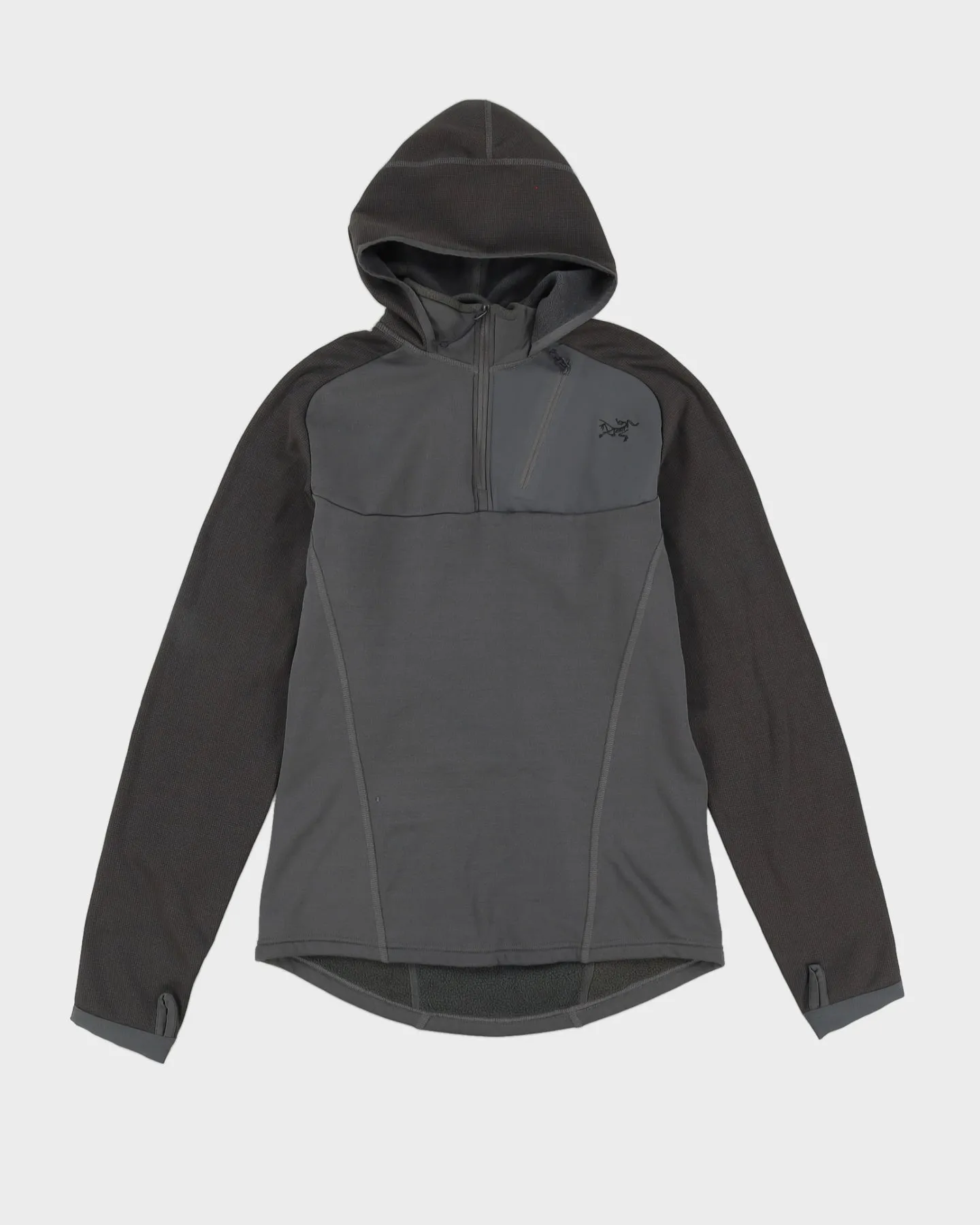 Arc'teryx Grey Quarter Zip Fleece - S