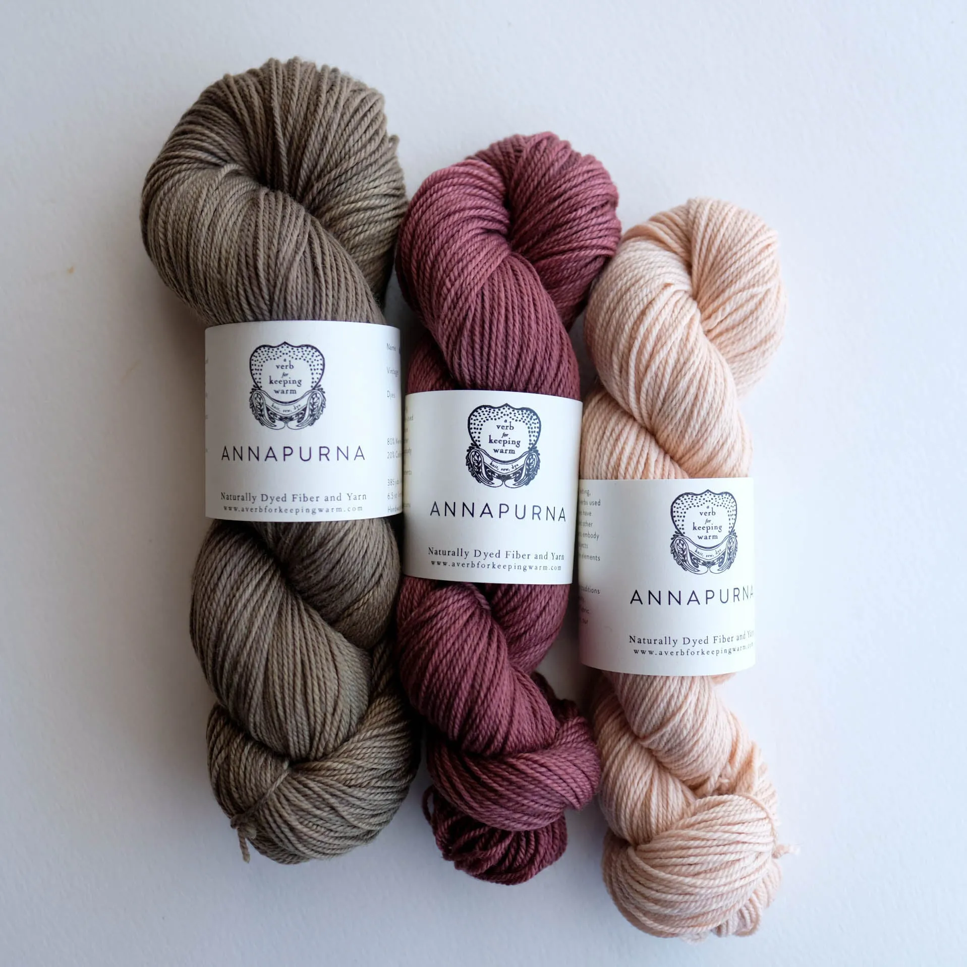 AVFKW x Mary Jane Mucklestone - Peach Pit Shawl Bundle