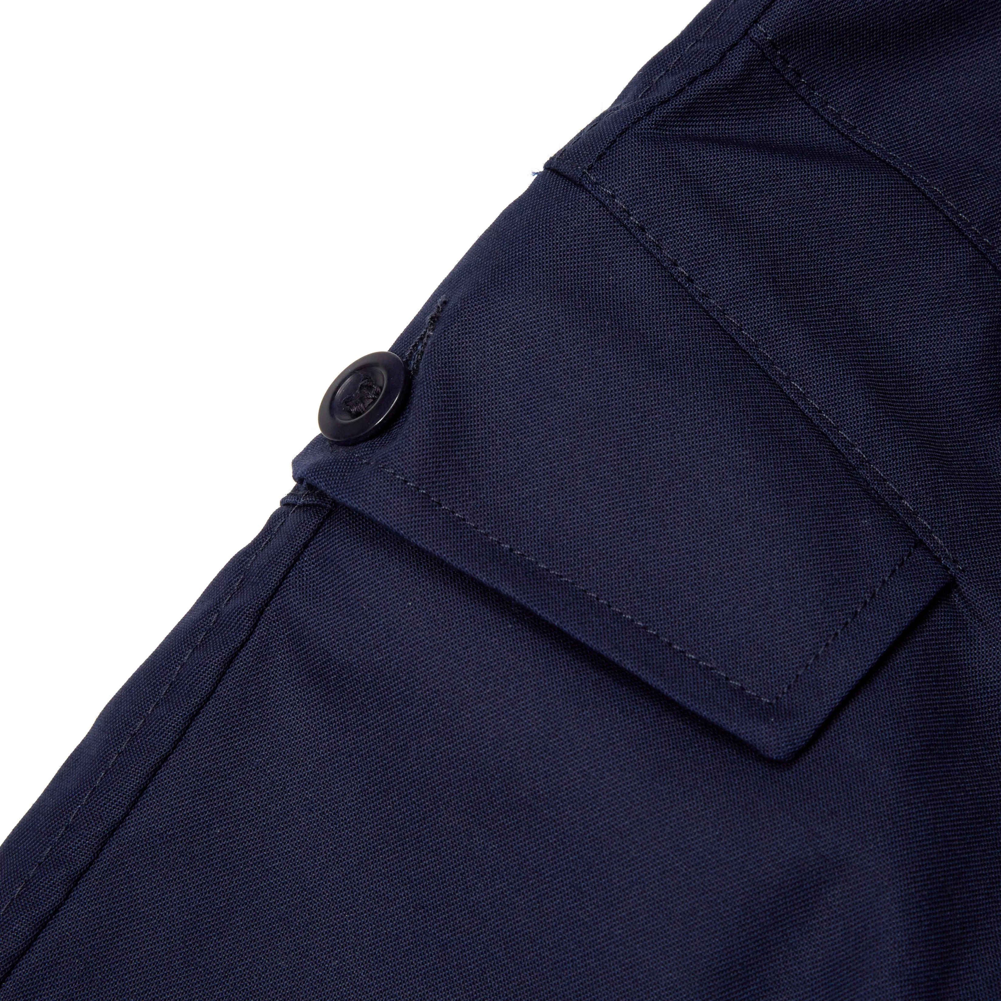 Badar 1 Dark Navy Cotton Twill Utility Trouser