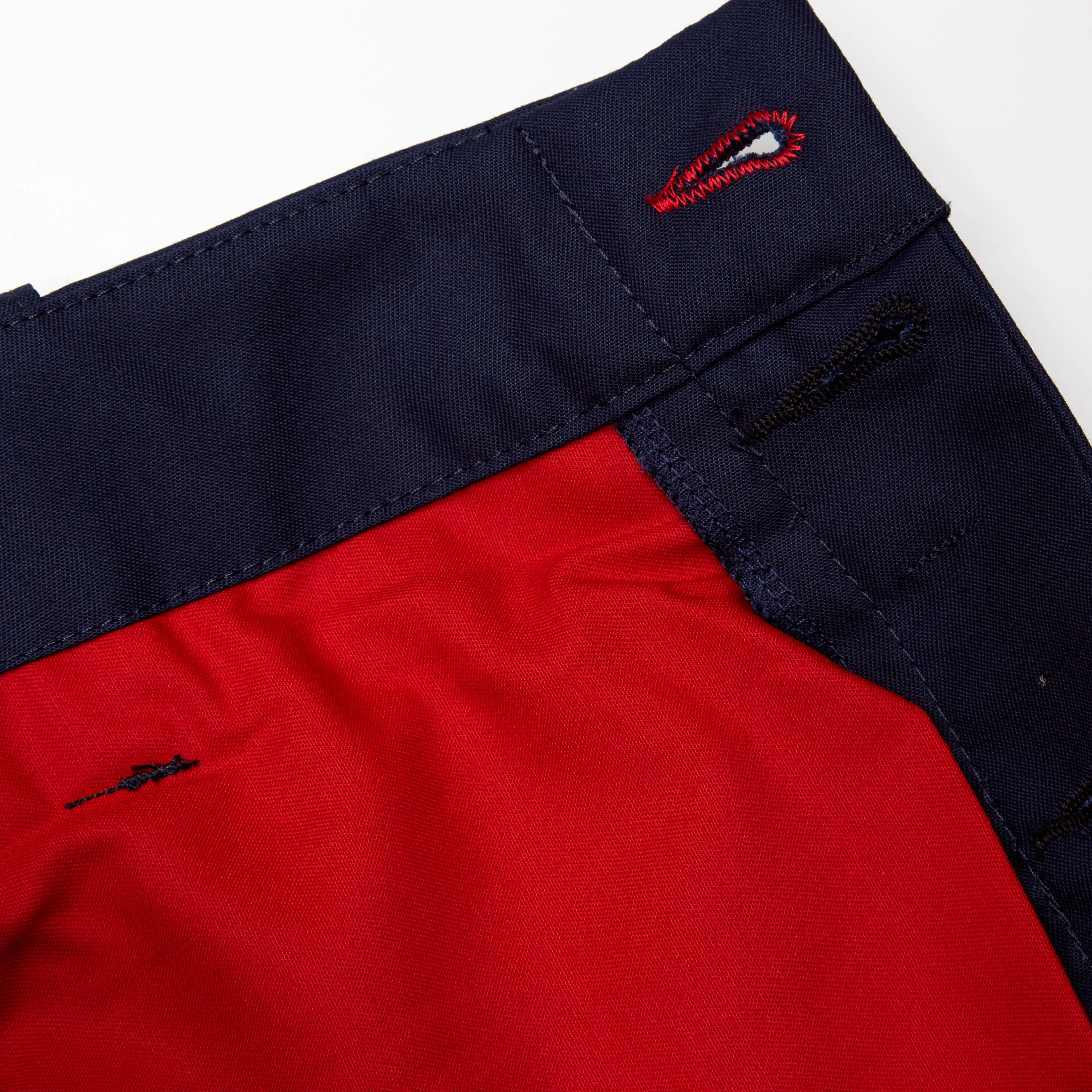 Badar 1 Dark Navy Cotton Twill Utility Trouser