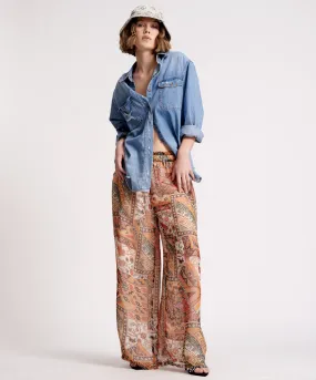 Bazaar Palazzo Pants - Paisley