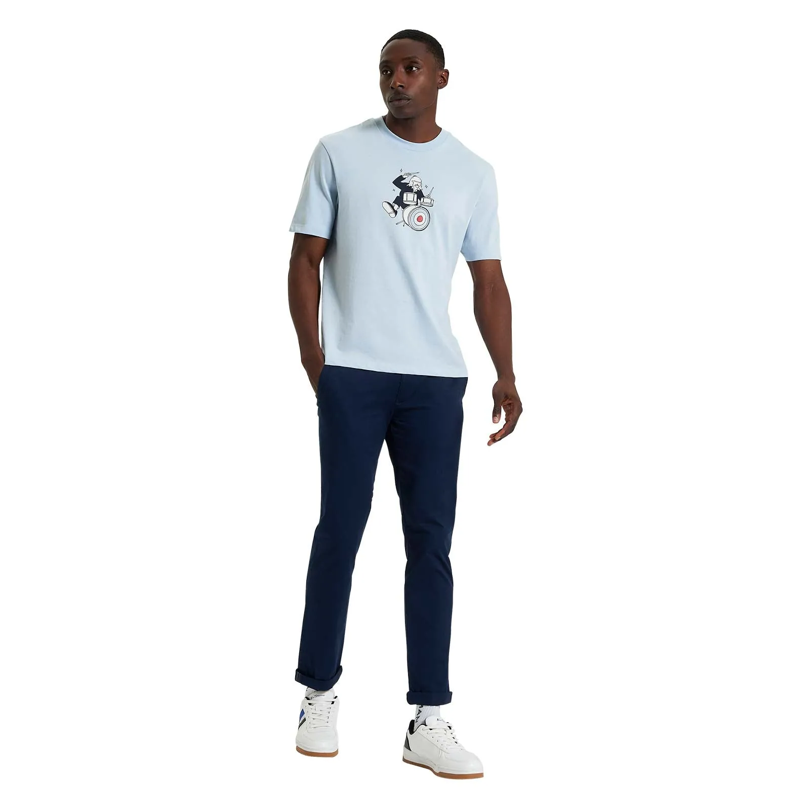 Ben Sherman Mens Drummer Target Short Sleeve T-Shirt