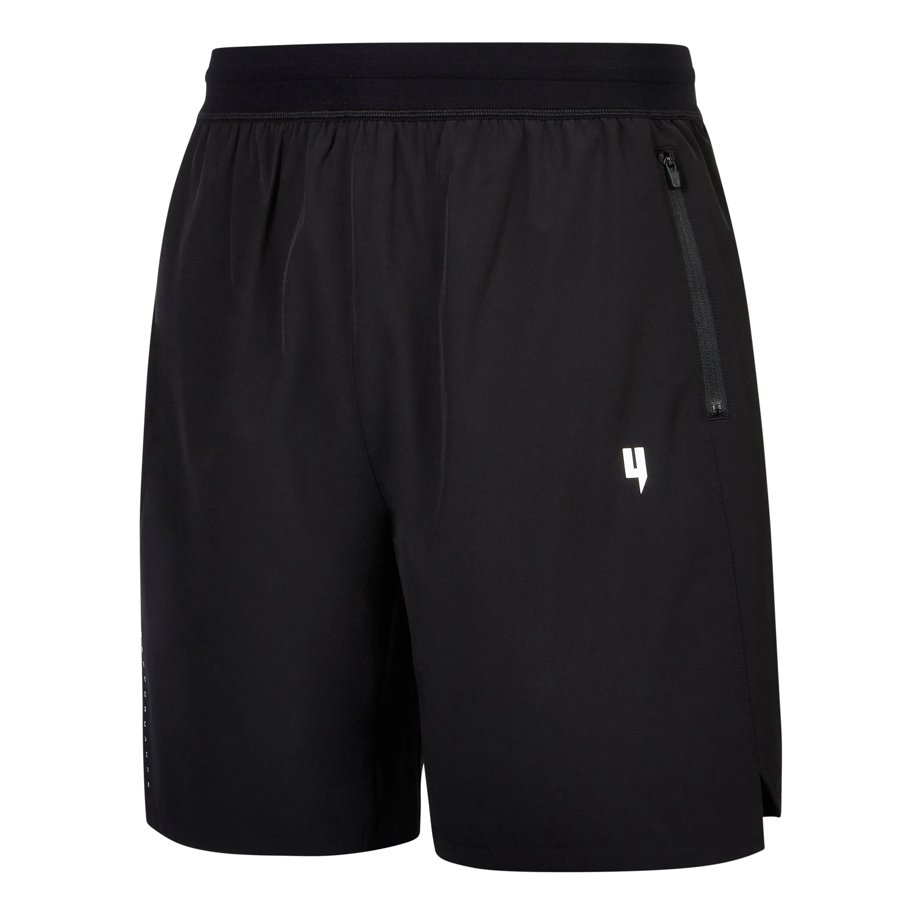 BLACK PERFORMANCE SHORTS WITH INNER