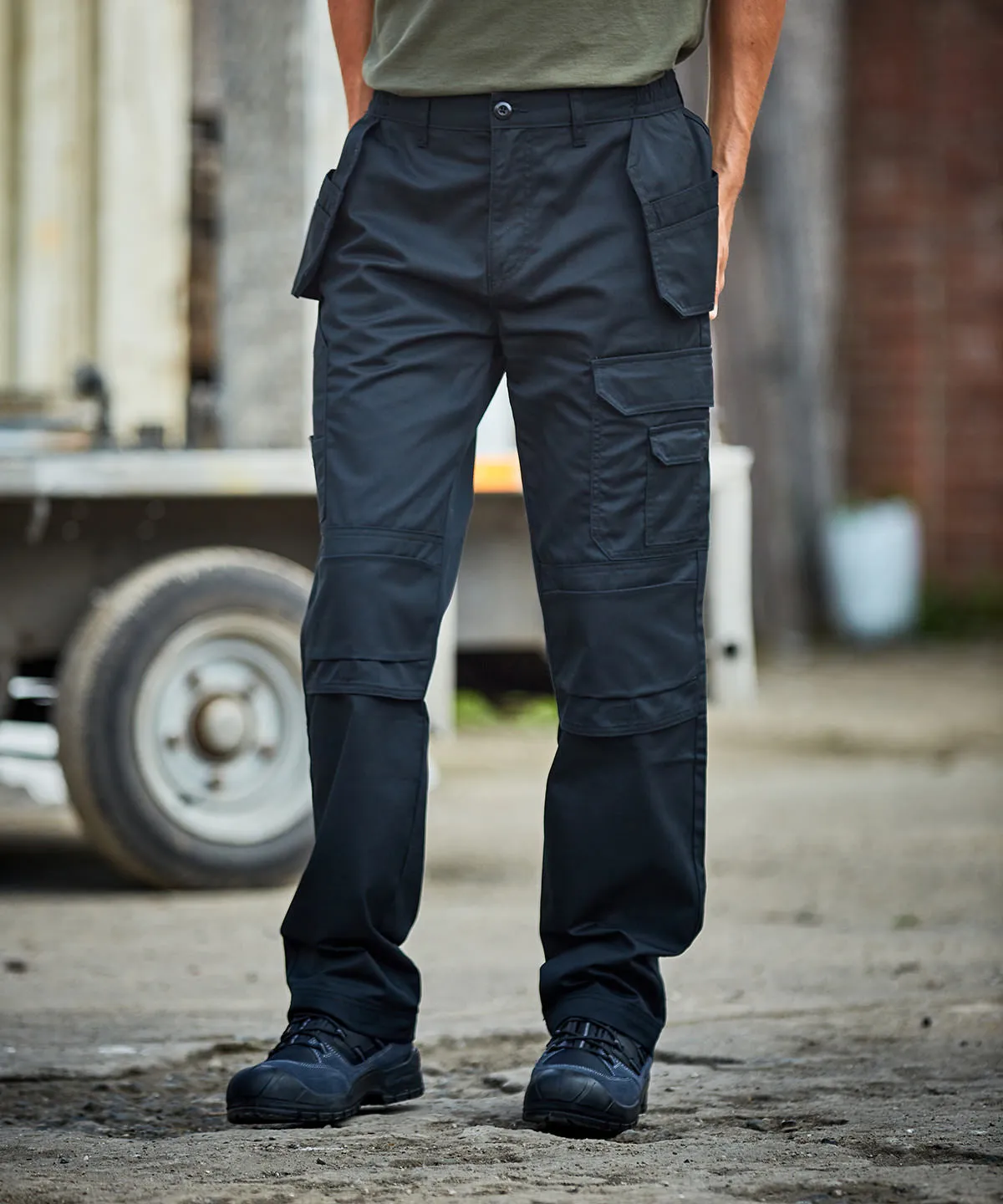 Black - Pro tradesman trousers