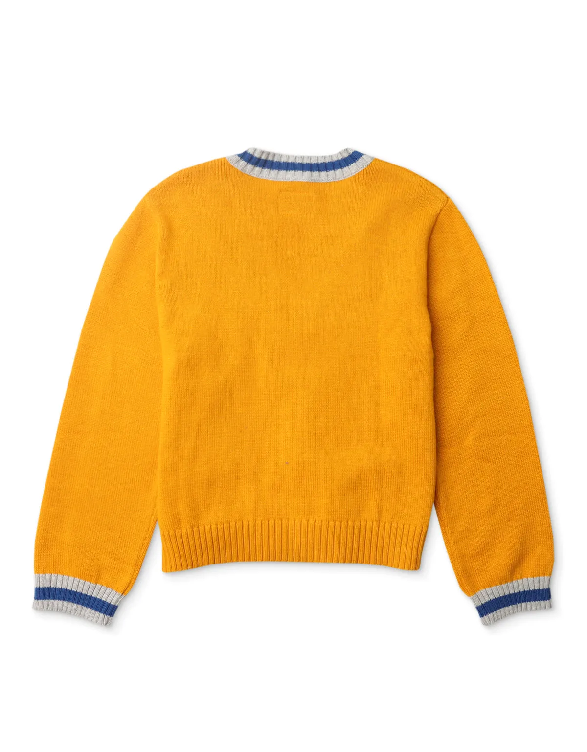 BOYS INTARSIA TIGER HEAD CARDIGAN