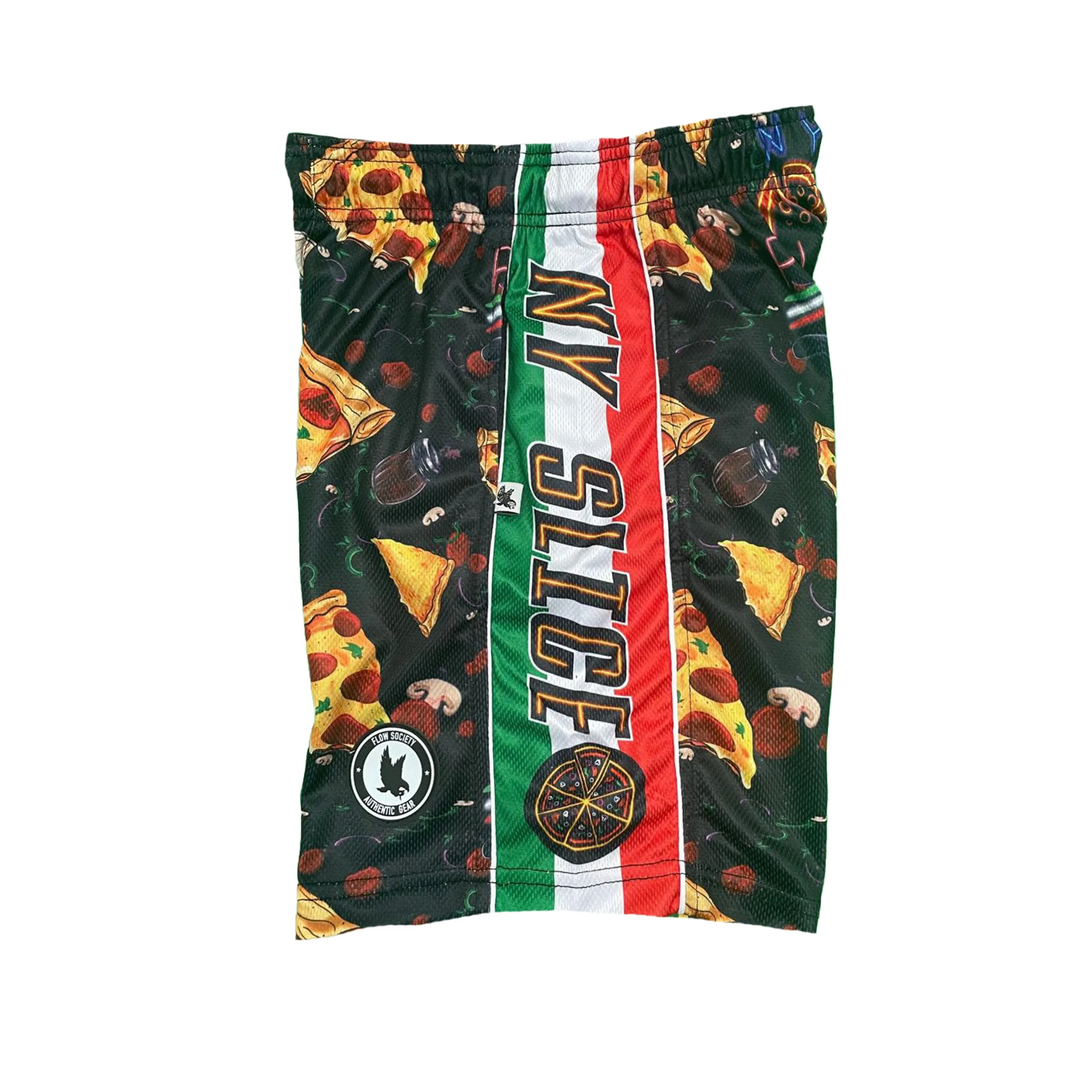 Boys NY Pizza Slice Attack Short