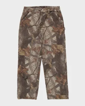 Carhartt All Over Print Woodland Workwear Jeans - W33 L29