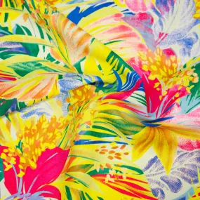 Conner Multicolour Floral Polyester Stretch