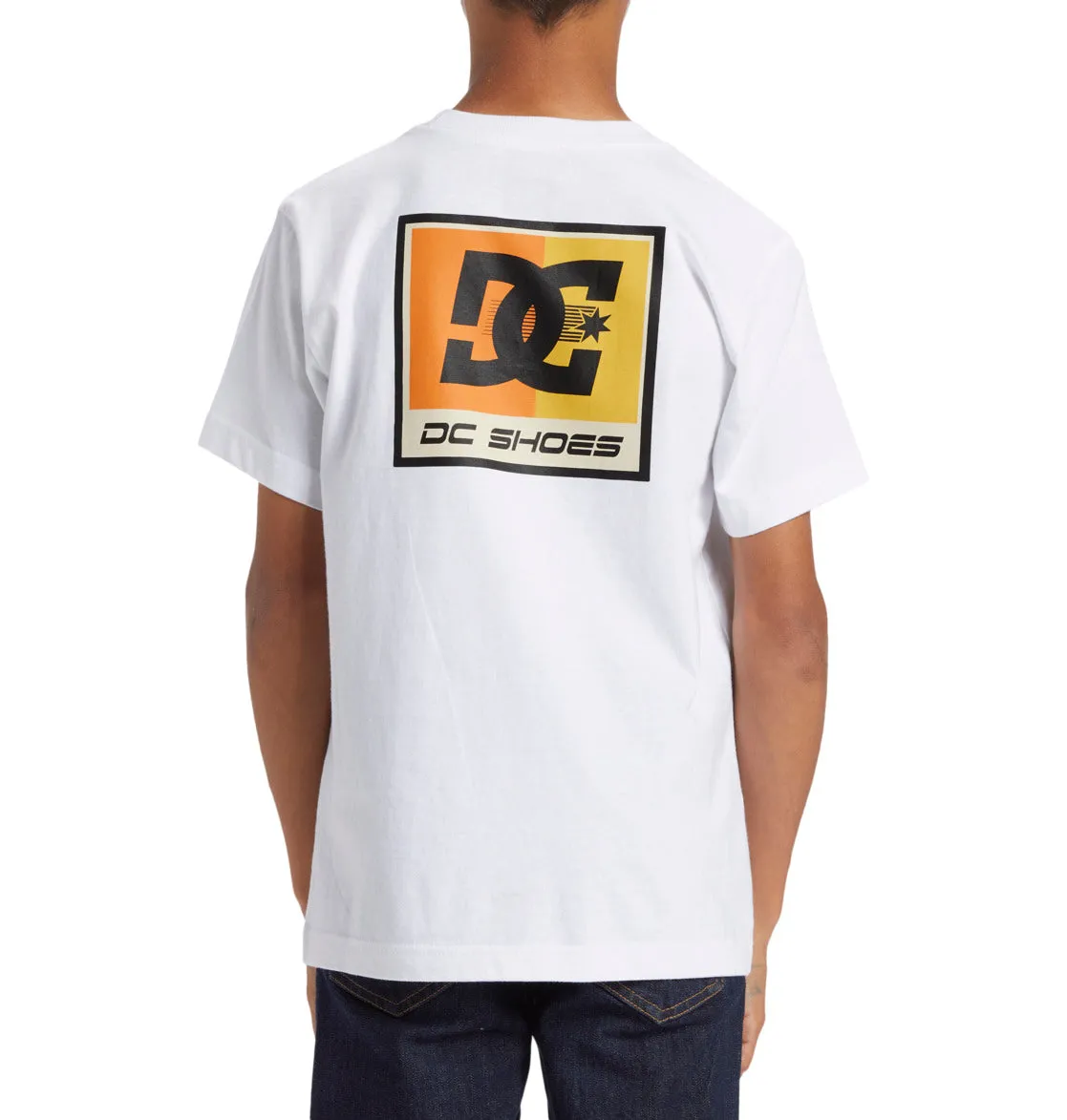 DC Shoes Kids Racer Short Sleeve Crew Neck Cotton T-Shirt