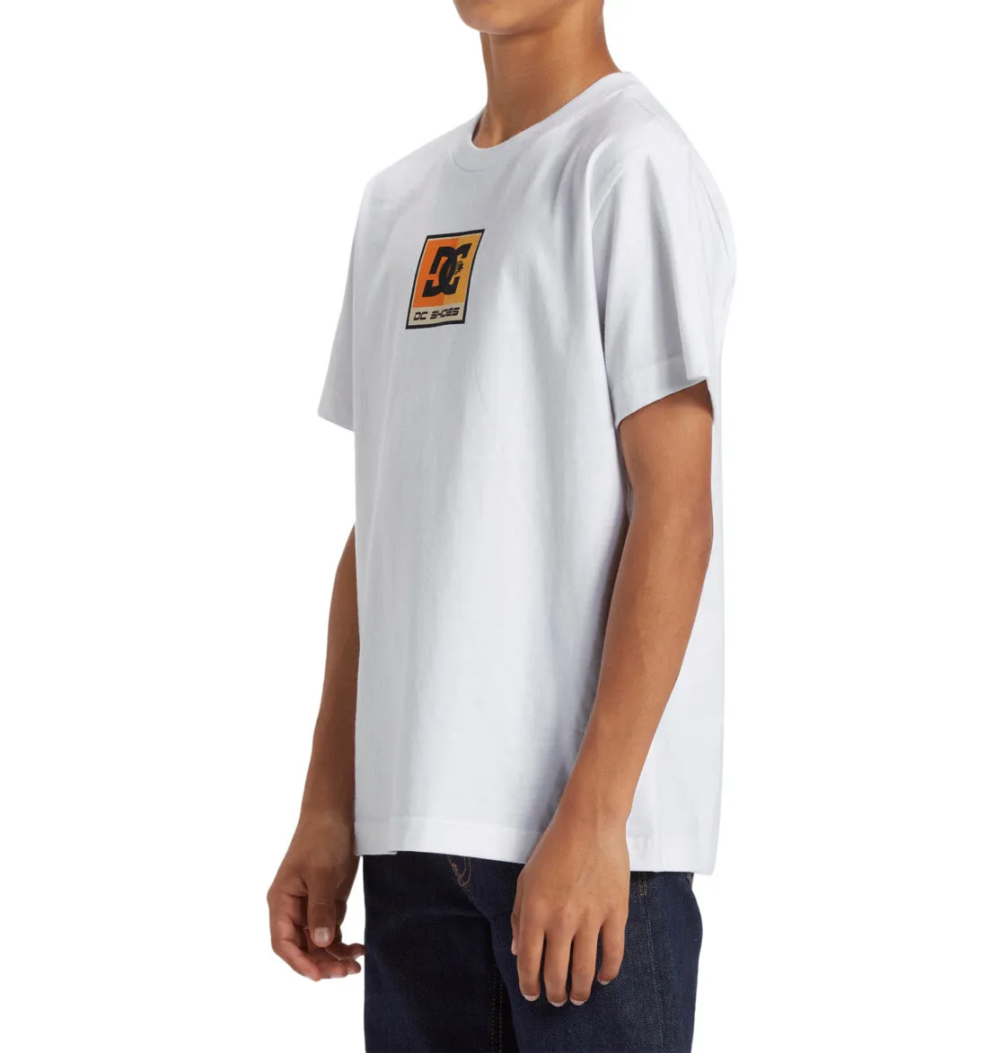 DC Shoes Kids Racer Short Sleeve Crew Neck Cotton T-Shirt