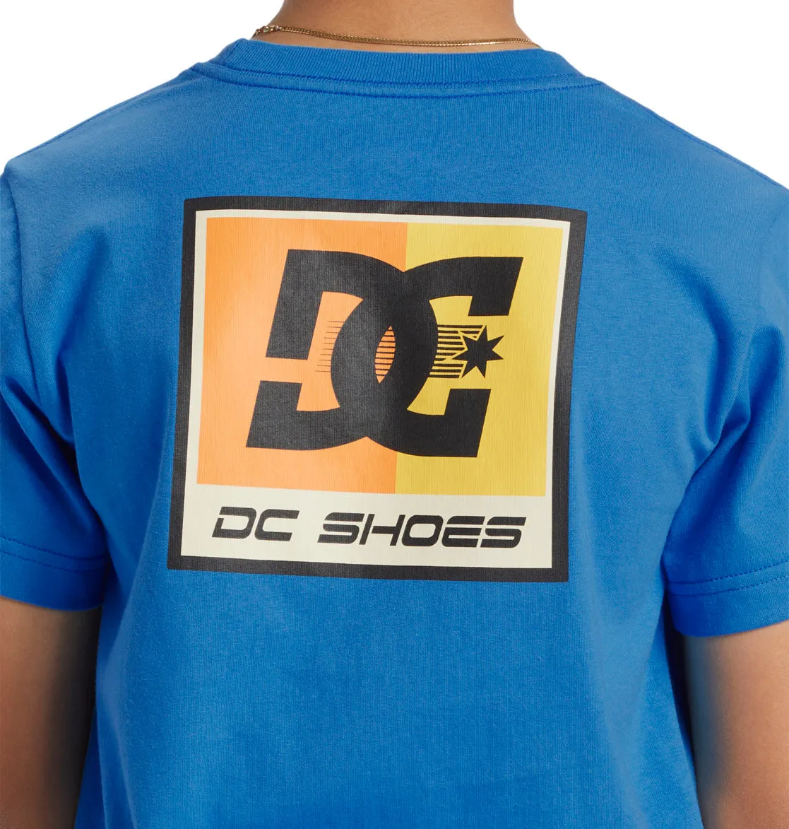 DC Shoes Kids Racer Short Sleeve Crew Neck Cotton T-Shirt