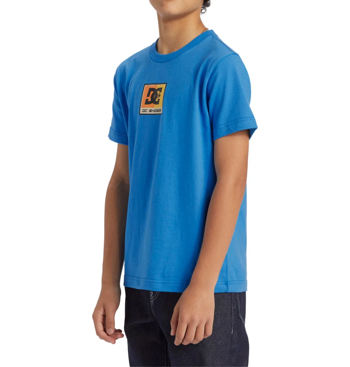 DC Shoes Kids Racer Short Sleeve Crew Neck Cotton T-Shirt