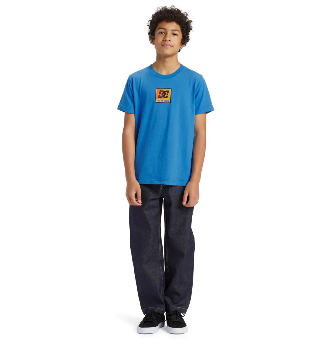 DC Shoes Kids Racer Short Sleeve Crew Neck Cotton T-Shirt