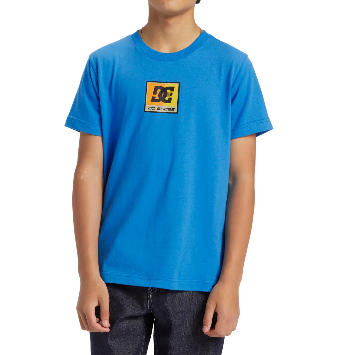DC Shoes Kids Racer Short Sleeve Crew Neck Cotton T-Shirt