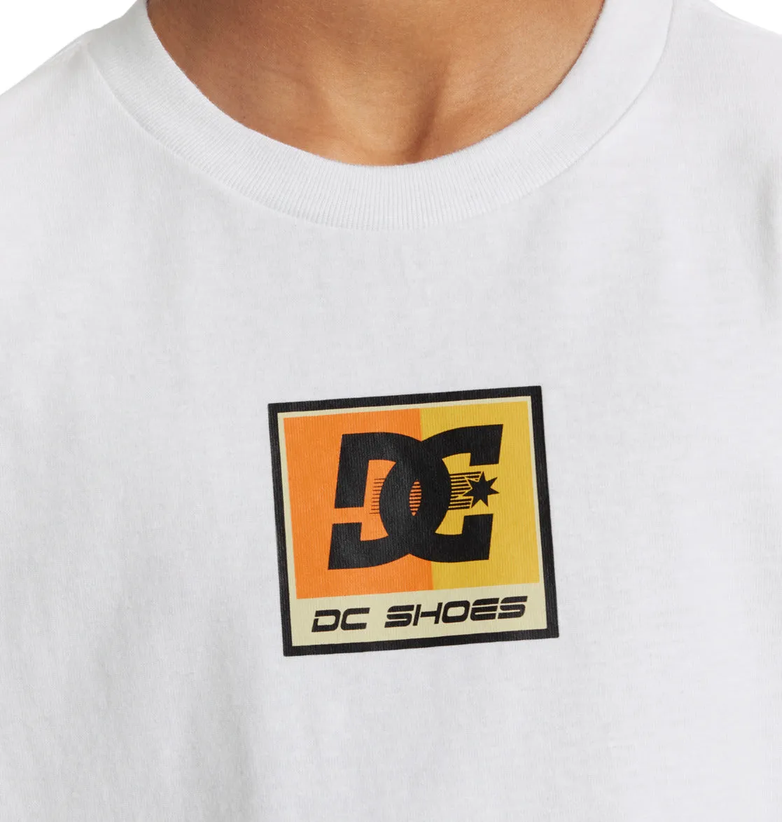 DC Shoes Kids Racer Short Sleeve Crew Neck Cotton T-Shirt