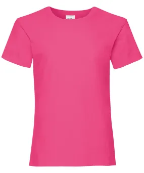 Fuchsia - Girls valueweight T