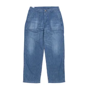 Full Count Denim Utility Trousers Used Wash
