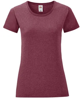 Heather Burgundy - Women's iconic T