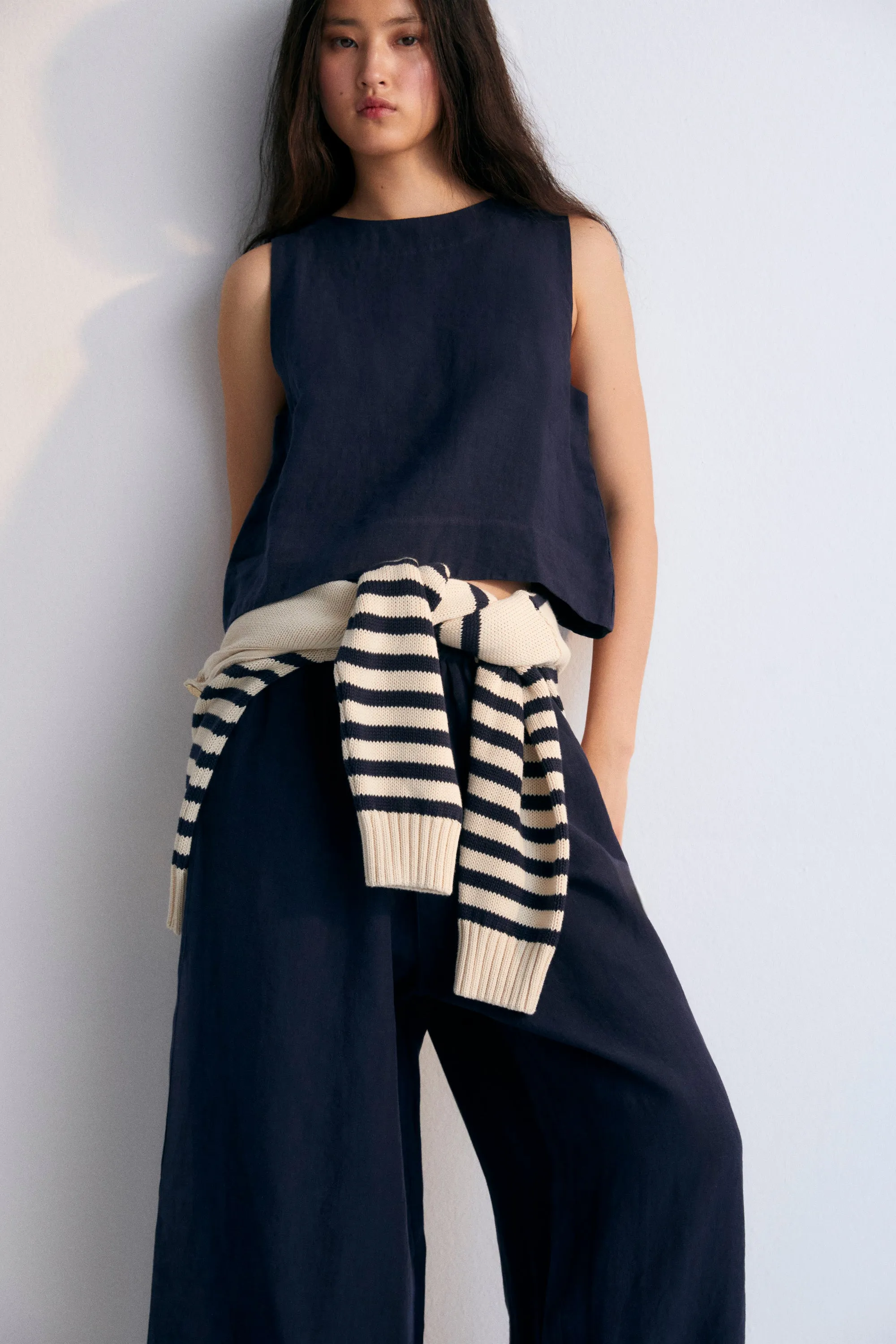 Hera Woman Palazzo Navy