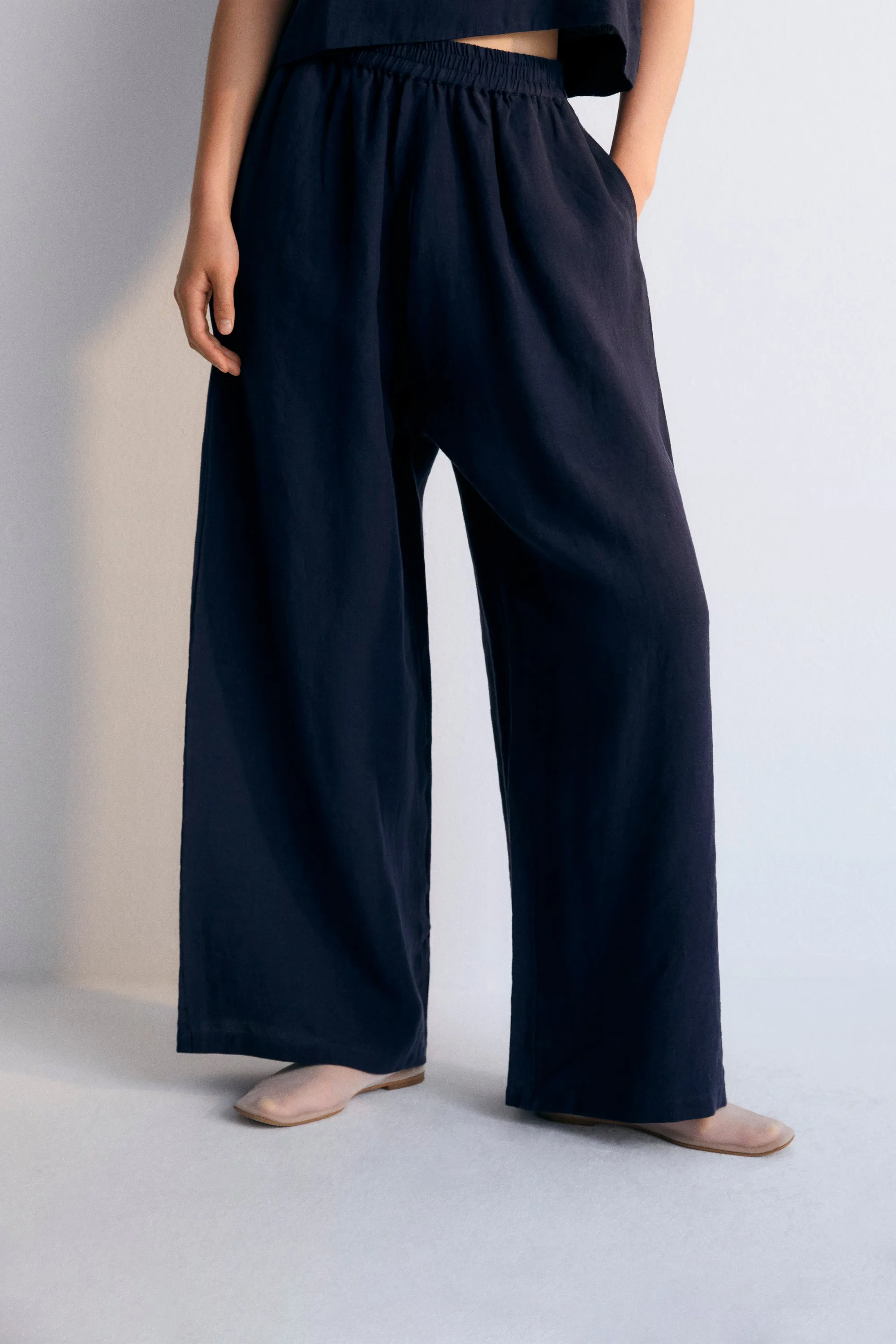 Hera Woman Palazzo Navy