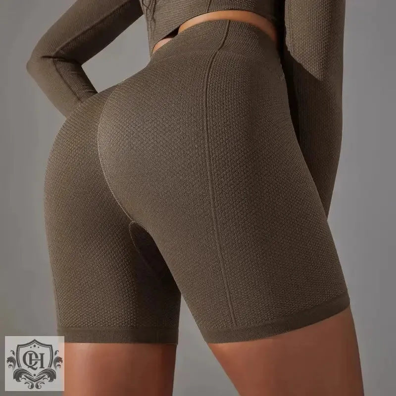 High Performance Seamless Yoga Shorts