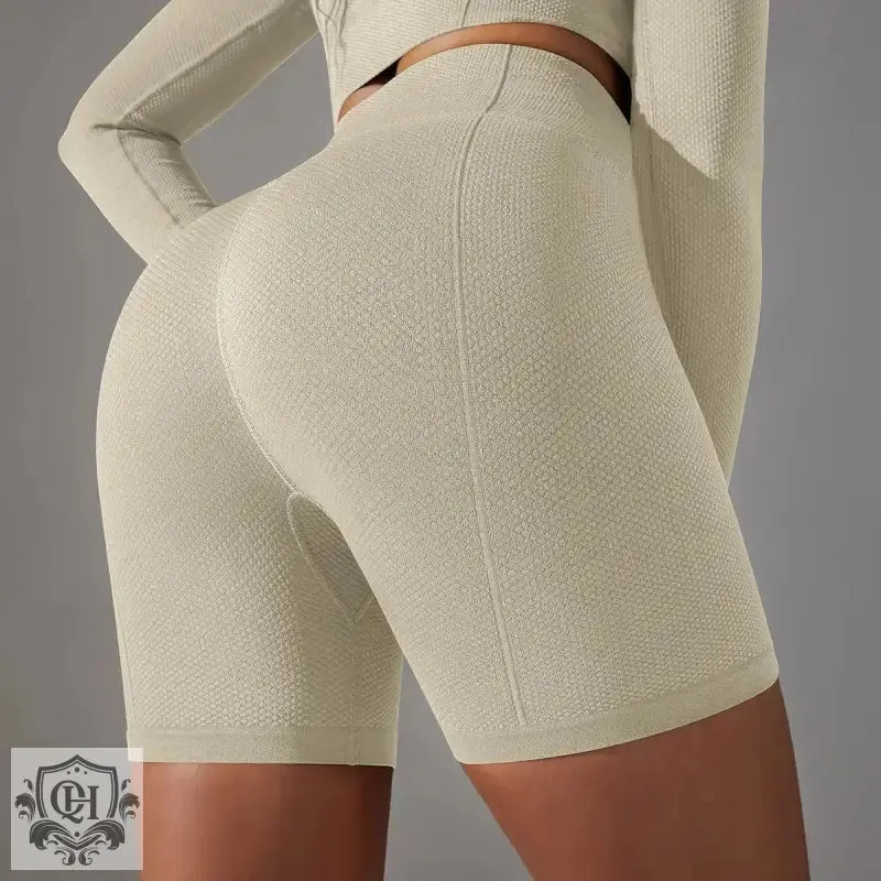 High Performance Seamless Yoga Shorts