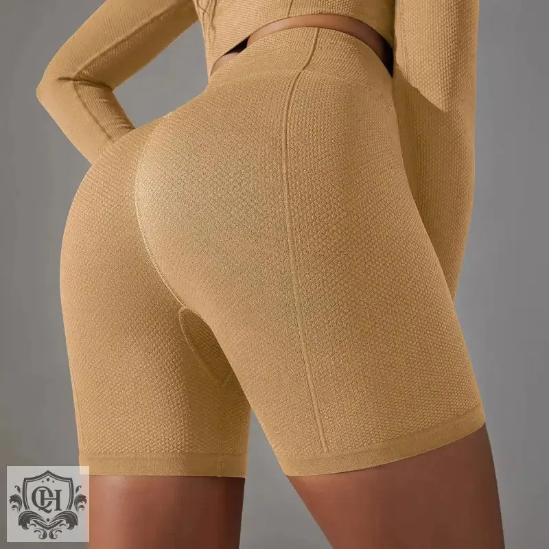 High Performance Seamless Yoga Shorts