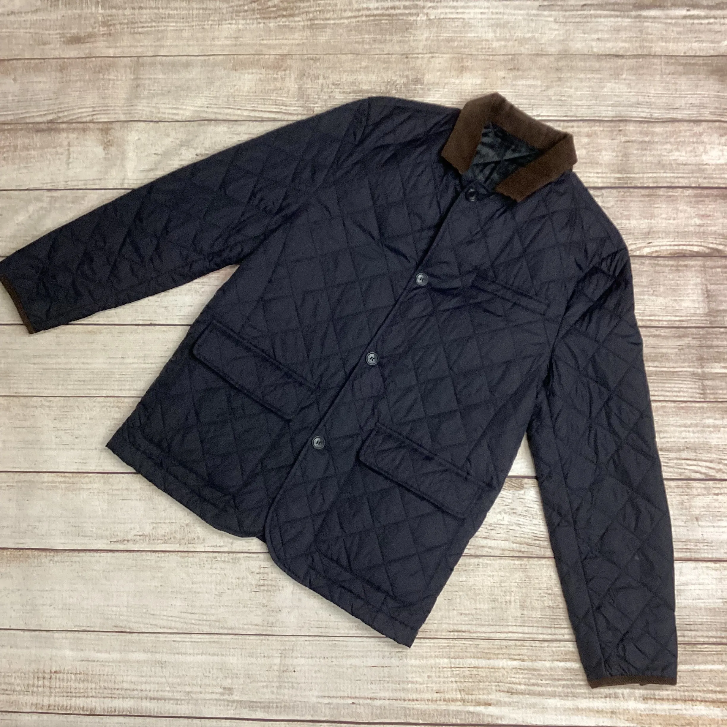Howick Navy Lightweight Quilted Jacket Size M