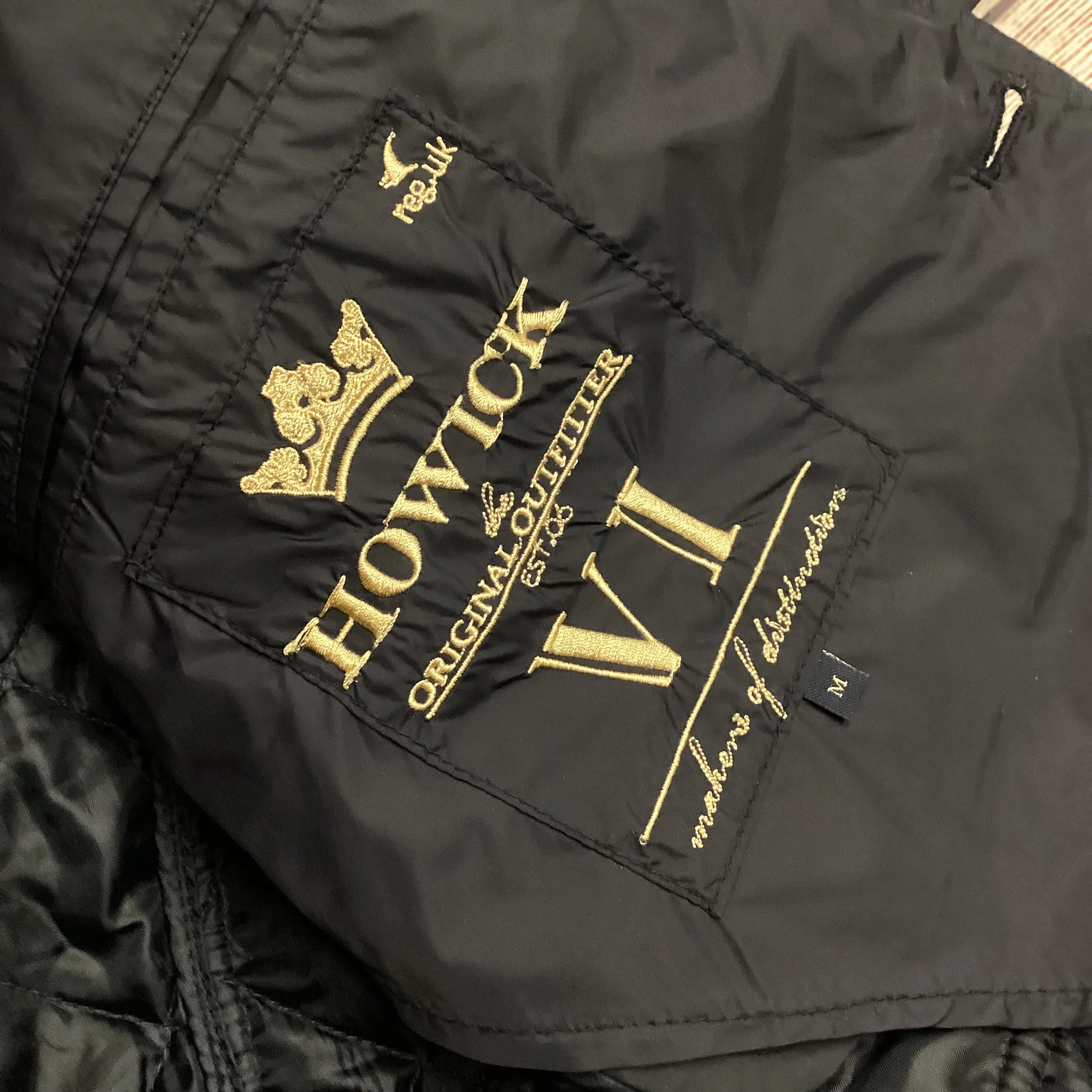 Howick Navy Lightweight Quilted Jacket Size M
