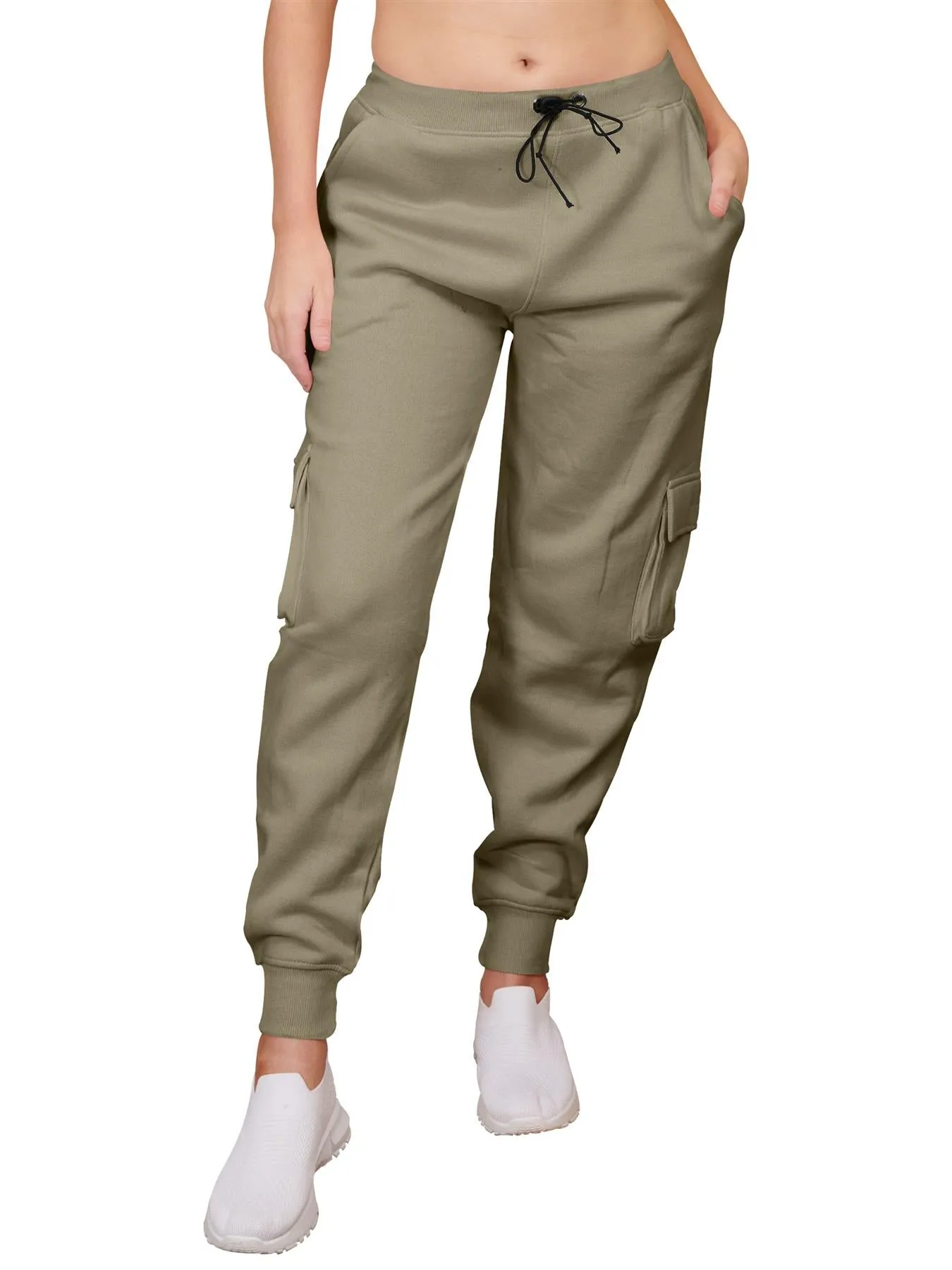 Ladies Fleece Cargo Style Trouser