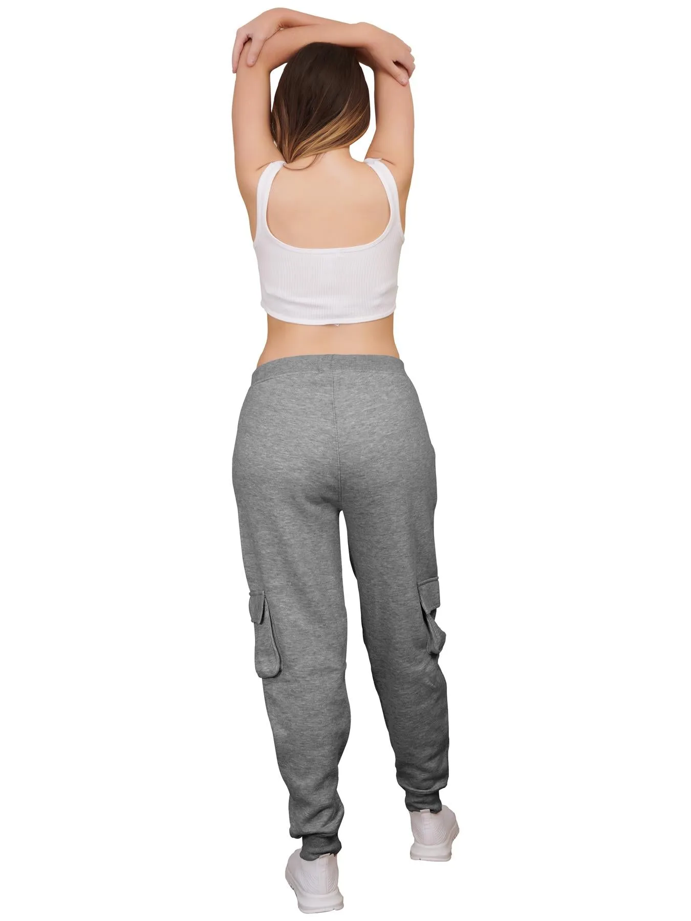 Ladies Fleece Cargo Style Trouser