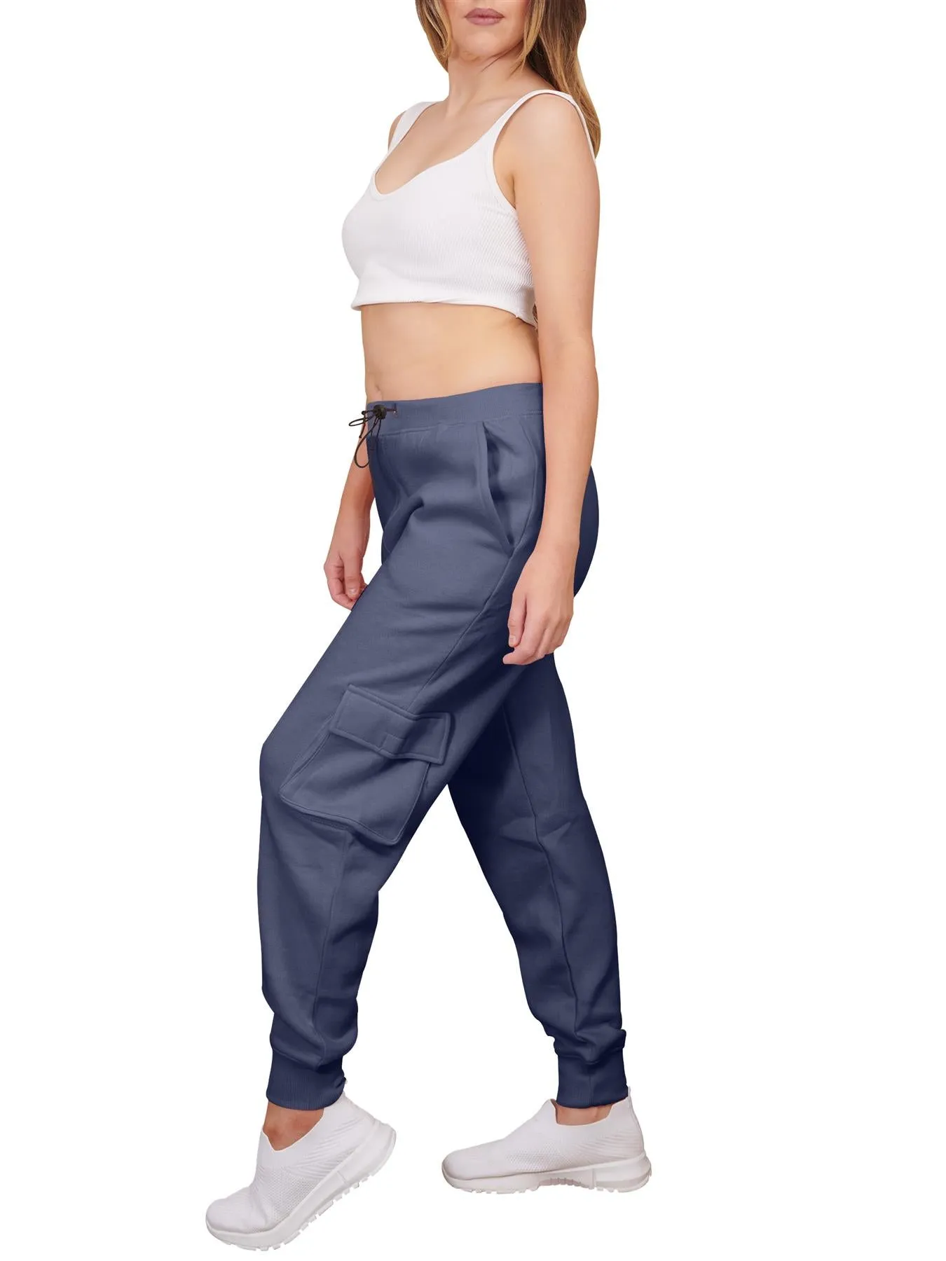 Ladies Fleece Cargo Style Trouser