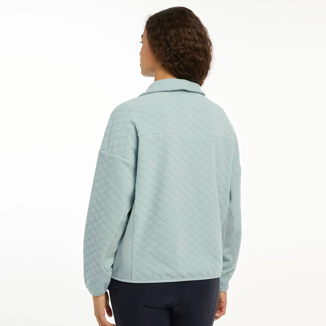 LeMieux Ladies Dana Quarter Zip Fleece - Glacier