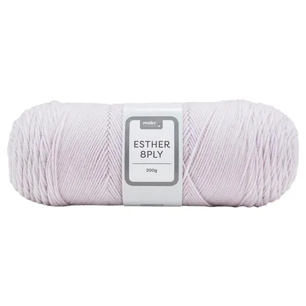 Makr Esther 8ply Crochet & Knitting Yarn, 200g Polyester Yarn