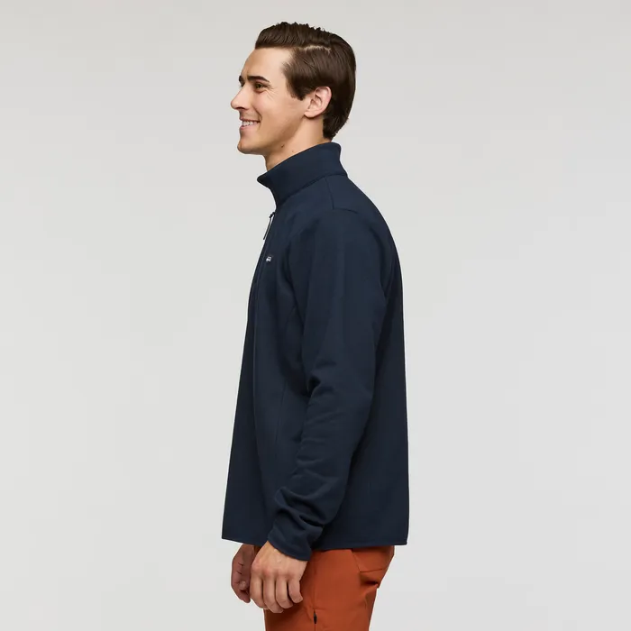 Men's Envo Fleece Quarter-Zip Pullover - Heather Carbon