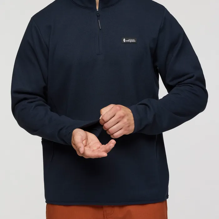 Men's Envo Fleece Quarter-Zip Pullover - Heather Carbon