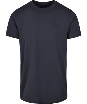 Navy - Basic round neck tee