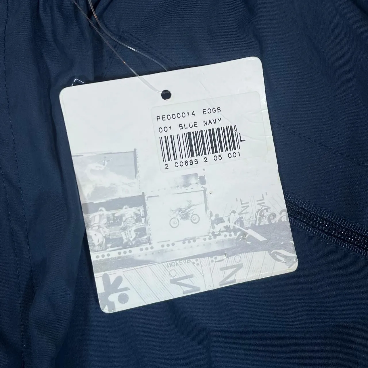 NO FEAR Classic Navy Blue Outdoor Hiking Windbreaker Utility Track Pants Trousers