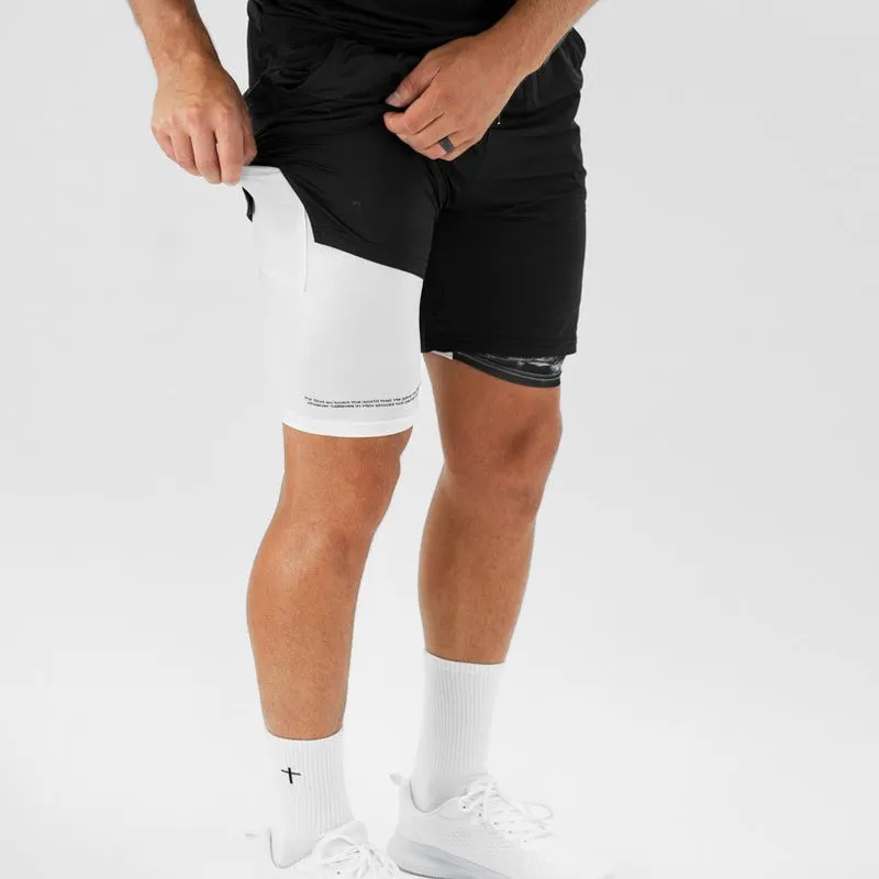 Performance Stretch Shorts – Dual-Layer Design for Maximum Comfort