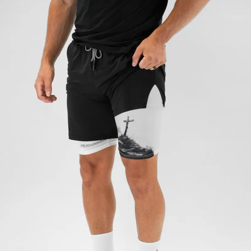Performance Stretch Shorts – Dual-Layer Design for Maximum Comfort