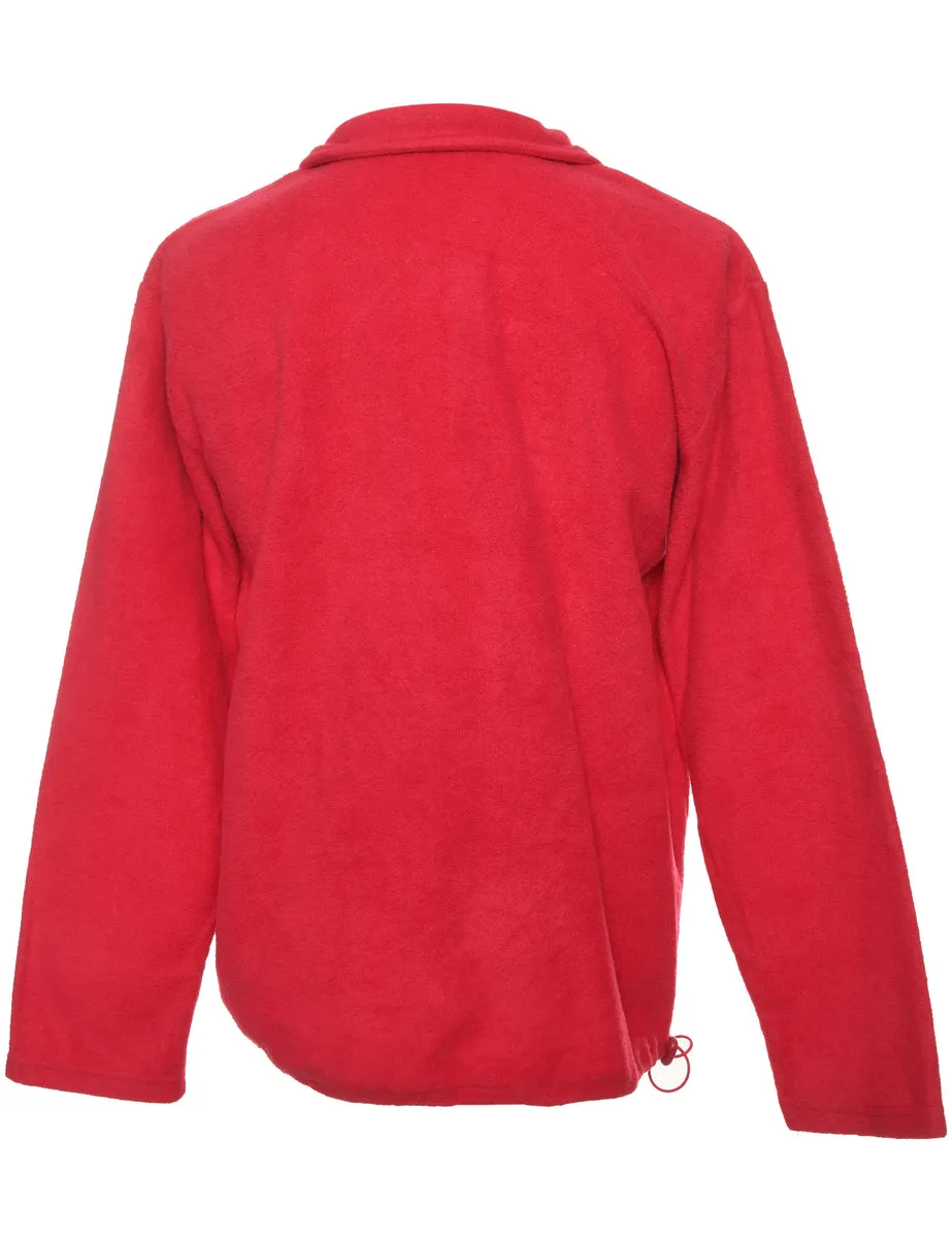 Pink Classic Quarter-Zip Fleece - L