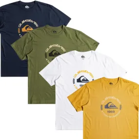 Quiksilver Mens Circle Logo Graphic T-Shirt