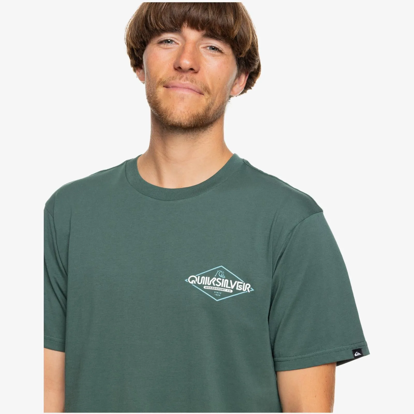 Quiksilver Mens Omni Sign Short Sleeve T-Shirt