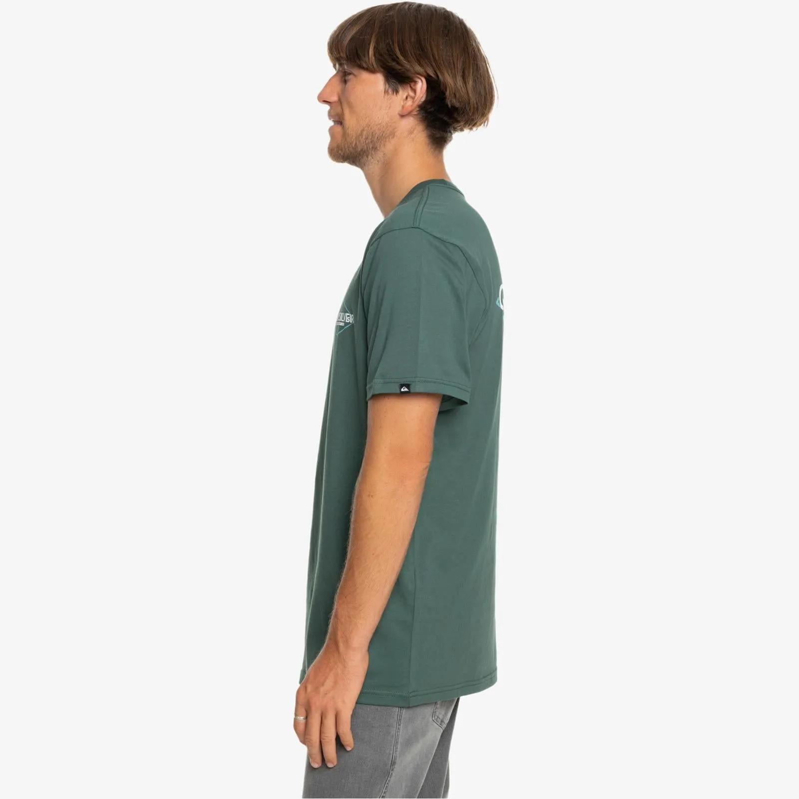 Quiksilver Mens Omni Sign Short Sleeve T-Shirt