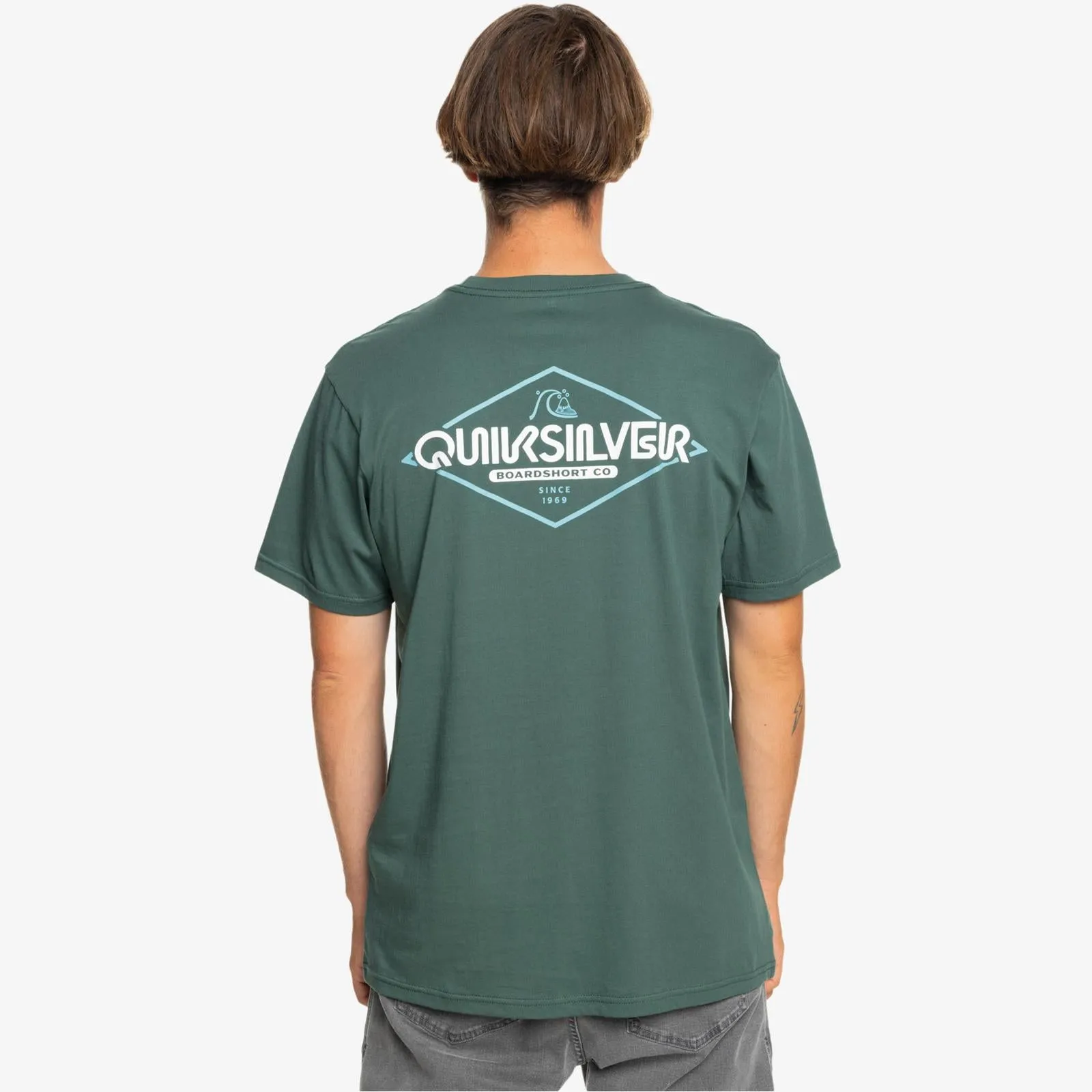 Quiksilver Mens Omni Sign Short Sleeve T-Shirt