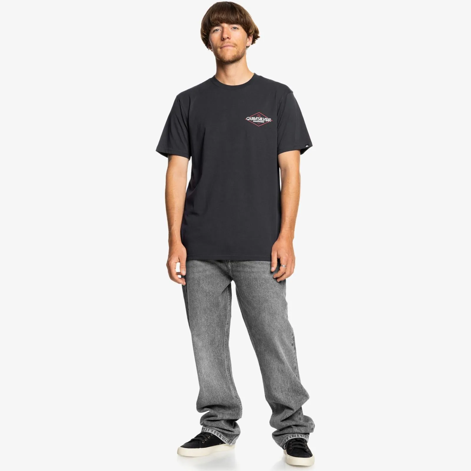 Quiksilver Mens Omni Sign Short Sleeve T-Shirt