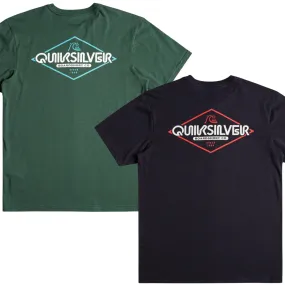 Quiksilver Mens Omni Sign Short Sleeve T-Shirt