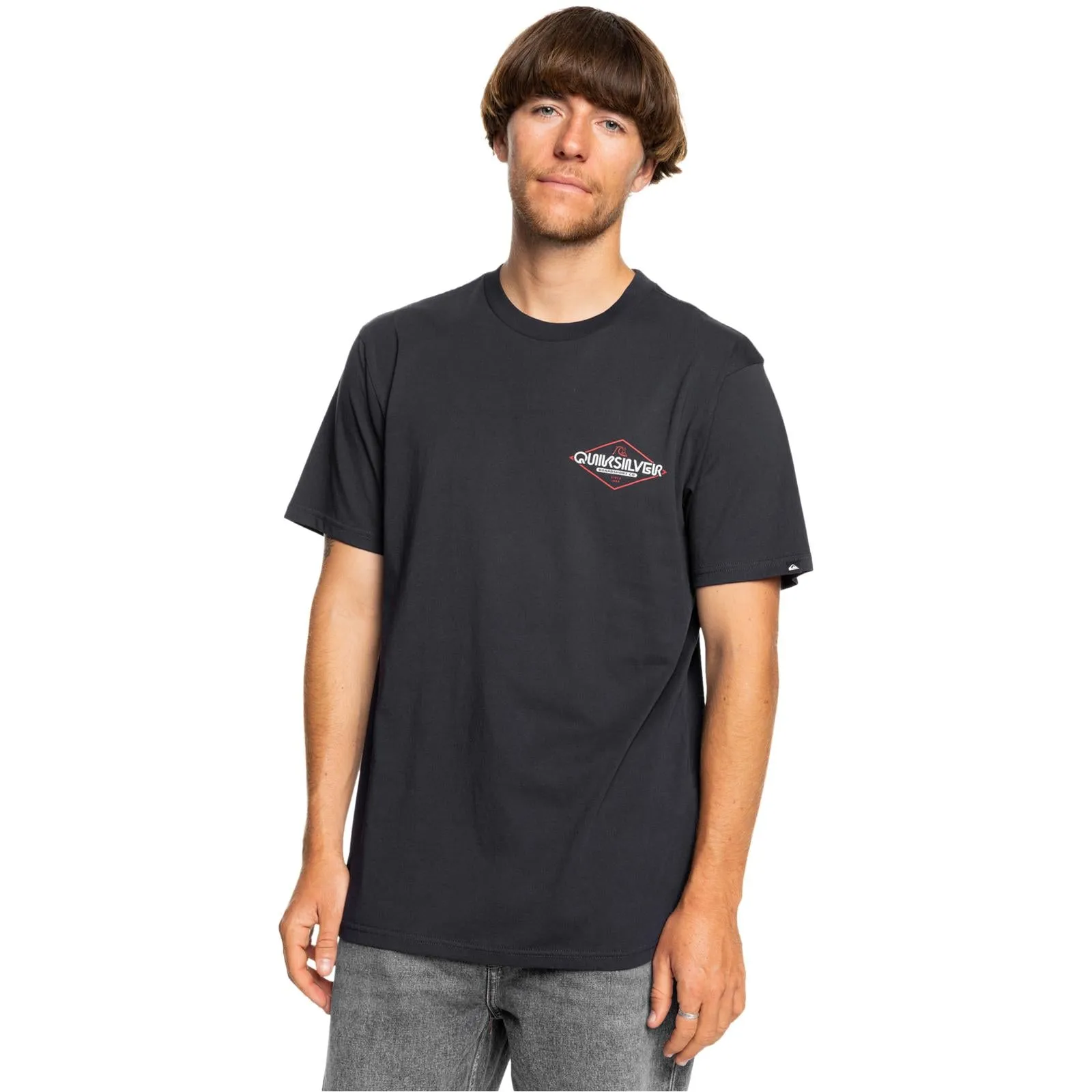Quiksilver Mens Omni Sign Short Sleeve T-Shirt