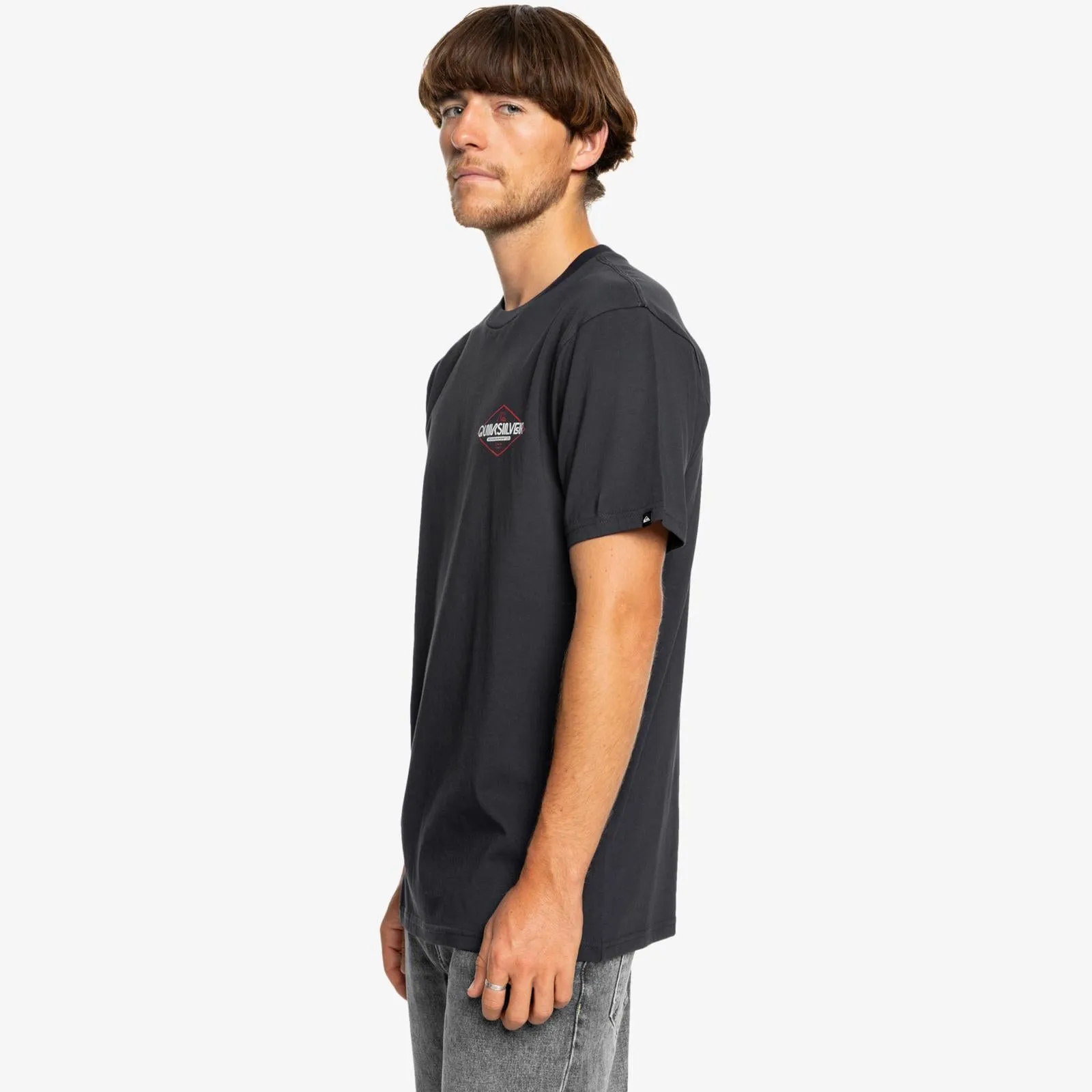 Quiksilver Mens Omni Sign Short Sleeve T-Shirt